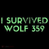 Wolf 359 Survived Funny Science Fiction Space Sustainable Bucket Hat