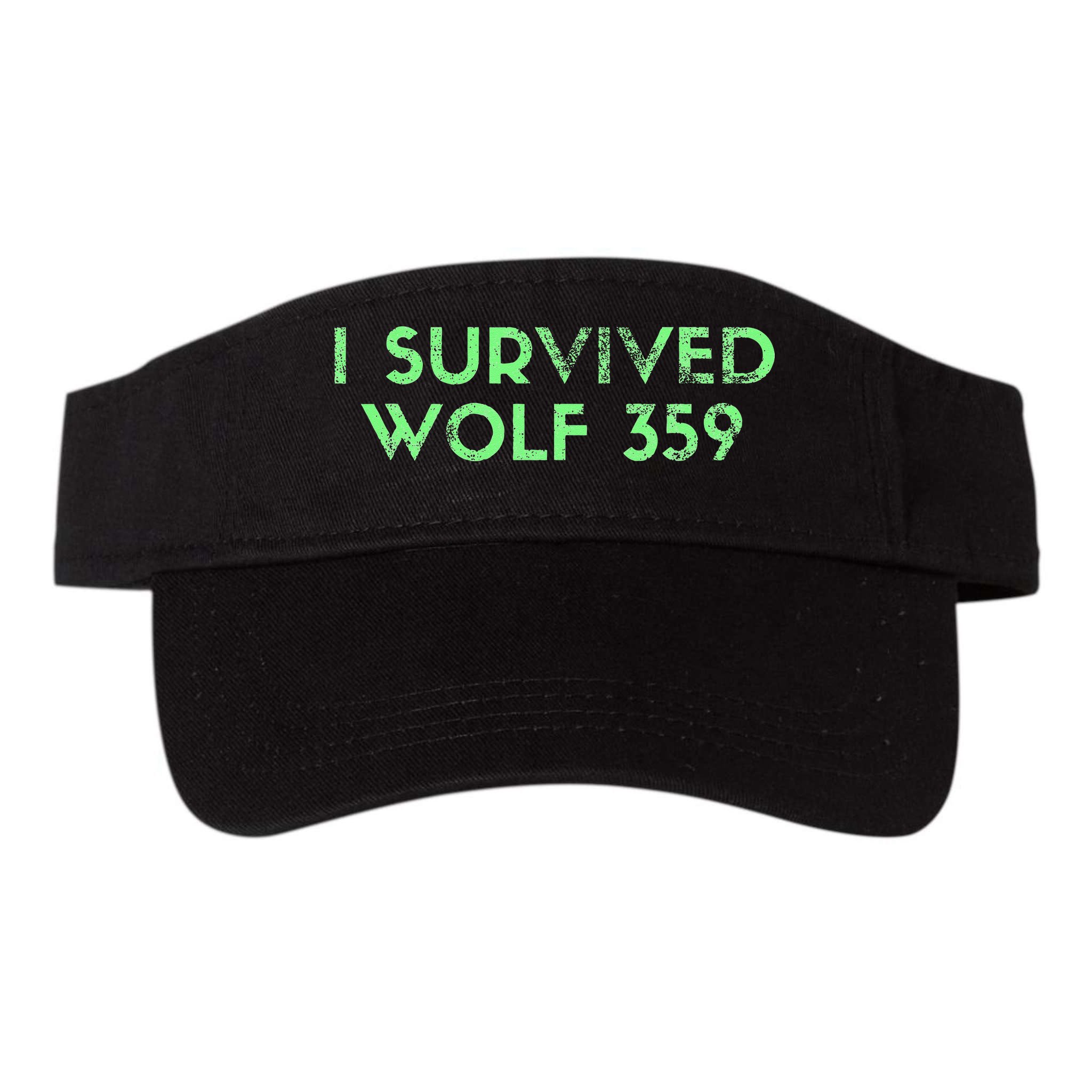 Wolf 359 Survived Funny Science Fiction Space Visor