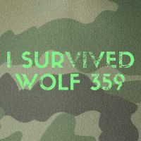 Wolf 359 Survived Funny Science Fiction Space Legacy Tie Dye Trucker Hat