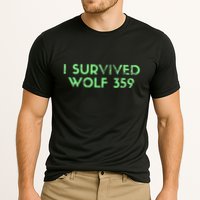 Wolf 359 Survived Funny Science Fiction Space Performance Shirt
