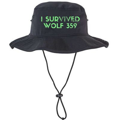 Wolf 359 Survived Funny Science Fiction Space Bucket Hat