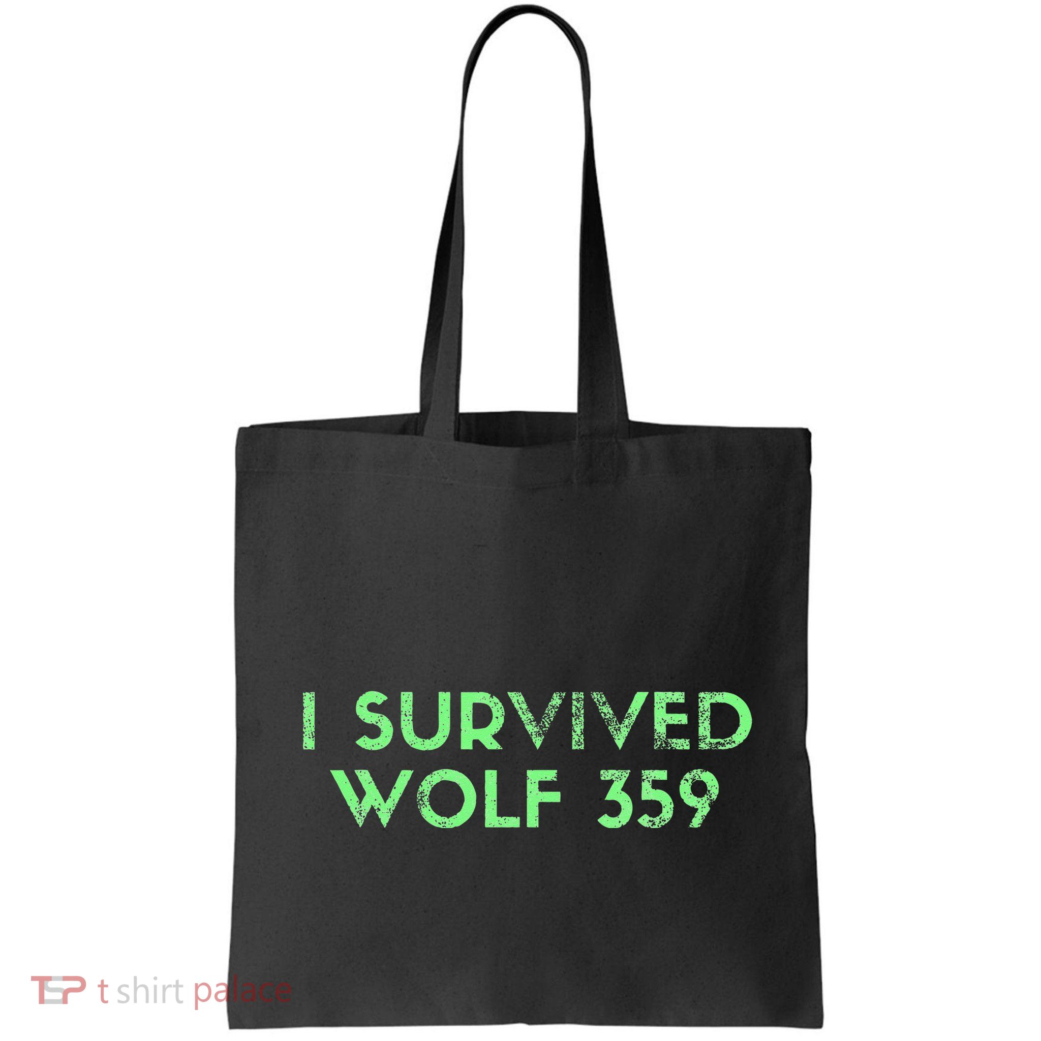 Wolf 359 Survived Funny Science Fiction Space Bag