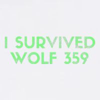 Wolf 359 Survived Funny Science Fiction Space Garment-Dyed Sweatshirt