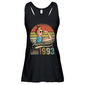 Wom.e.ns 30 Year Old Awesome Since 1993 30th Birthday Gifts Wom.e.n Ladies Essential Flowy Tank