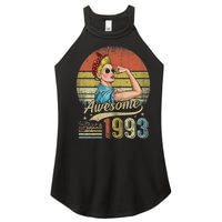 Wom.e.ns 30 Year Old Awesome Since 1993 30th Birthday Gifts Wom.e.n Women's Perfect Tri Rocker Tank