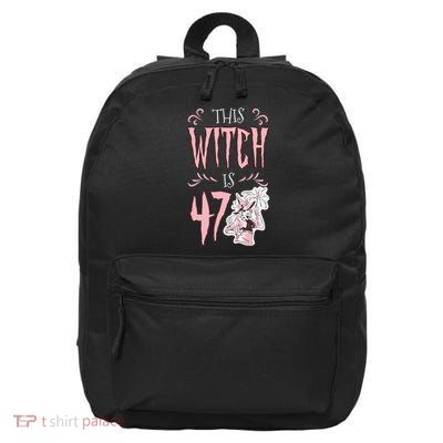 Witch 47th Birthday Party Wand Magical Spell Fantasy Theme 16 in Basic Backpack