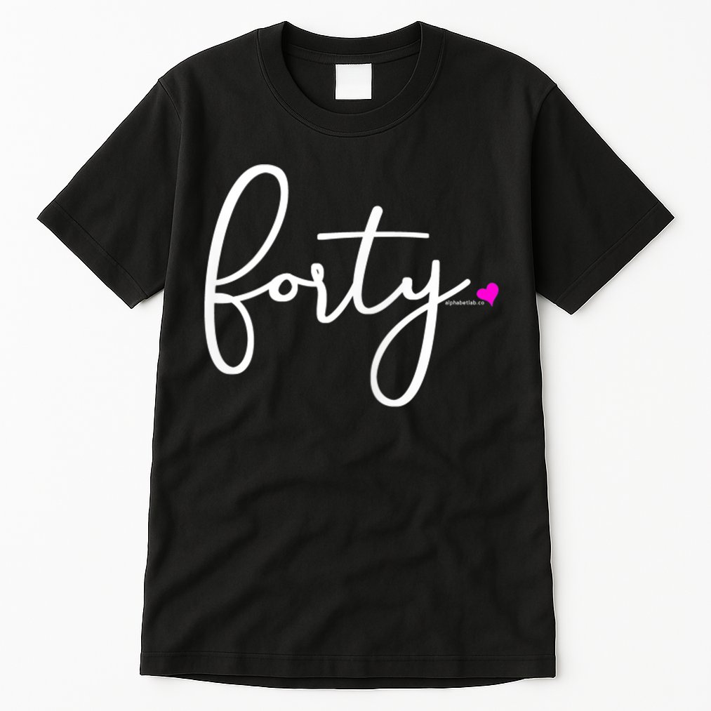 Wom.e.ns 40th Birthday Gift Ideas for Her Wom.e.n  Party Forty Tall T-Shirt