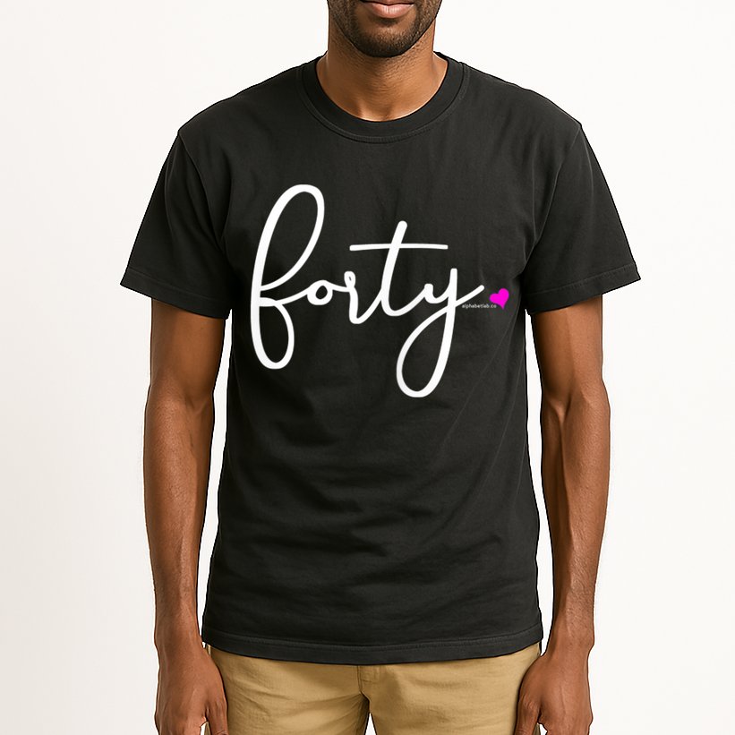 Wom.e.ns 40th Birthday Gift Ideas for Her Wom.e.n  Party Forty Tall T-Shirt