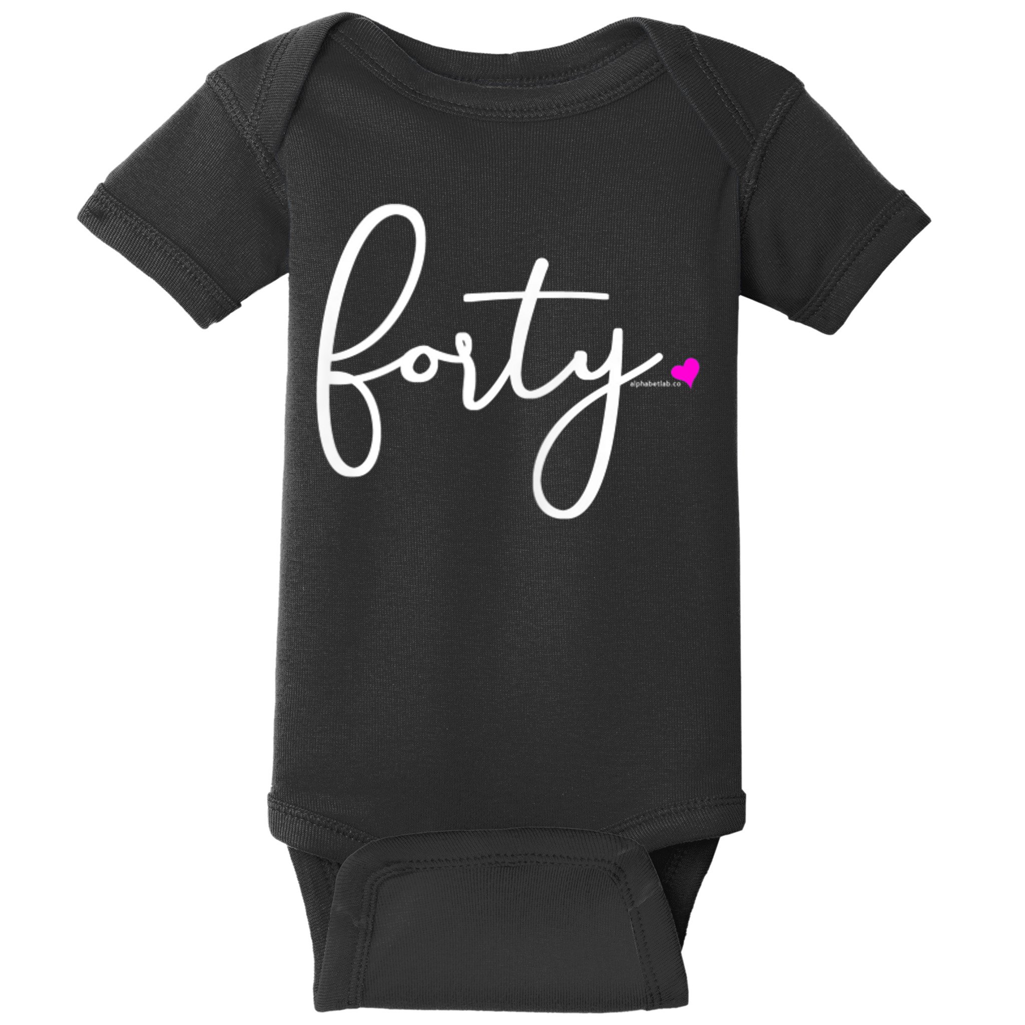 Wom.e.ns 40th Birthday Gift Ideas for Her Wom.e.n  Party Forty Baby Bodysuit