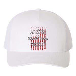 Women 47 President Donald Trump Inauguration Day 2025 Memorabilia Gift Yupoong Adult 5-Panel Trucker Hat