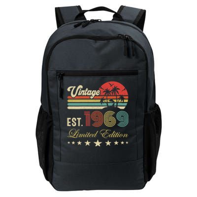 Wo 54th birthday born 1969 vintage limited edition 54 birthday V-Neck Daily Commute Backpack