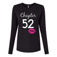 Womens 52nd Birthday Gift For Her Chapter 52 Years Old 52nd Bday Womens Cotton Relaxed Long Sleeve T-Shirt