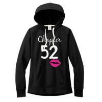 Womens 52nd Birthday Gift For Her Chapter 52 Years Old 52nd Bday Women's Fleece Hoodie