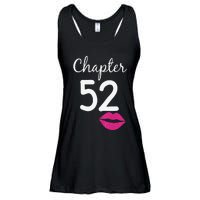 Womens 52nd Birthday Gift For Her Chapter 52 Years Old 52nd Bday Ladies Essential Flowy Tank