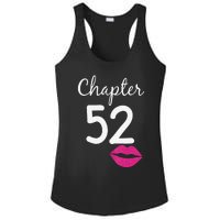 Womens 52nd Birthday Gift For Her Chapter 52 Years Old 52nd Bday Ladies PosiCharge Competitor Racerback Tank