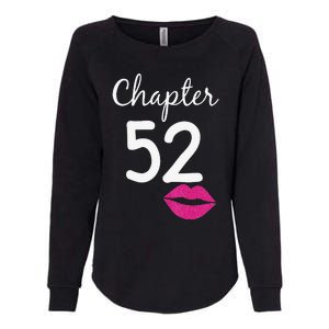 Womens 52nd Birthday Gift For Her Chapter 52 Years Old 52nd Bday Womens California Wash Sweatshirt