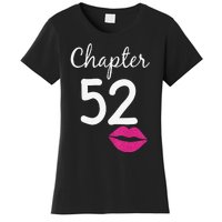 Womens 52nd Birthday Gift For Her Chapter 52 Years Old 52nd Bday Women's T-Shirt