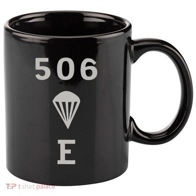 Ww2 506 Pir Easy Company Flag 11oz C Handle Ceramic Mug