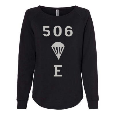 Ww2 506 Pir Easy Company Flag Womens California Wash Sweatshirt