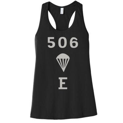 Ww2 506 Pir Easy Company Flag Women's Racerback Tank