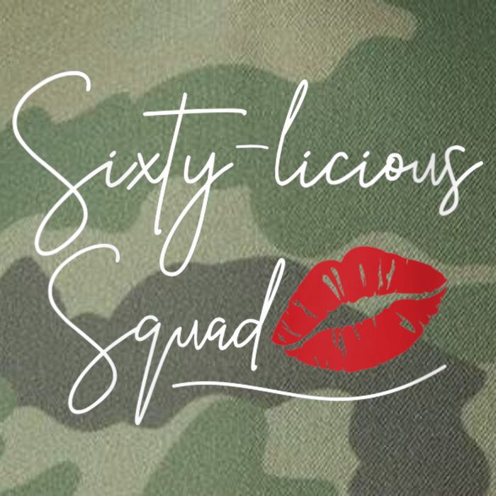 WoM.e.ns 60th Birthday, Sixty-licious Squad V-Neck Legacy Tie Dye Trucker Hat