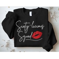 WoM.e.ns 60th Birthday, Sixty-licious Squad V-Neck Sweatshirt