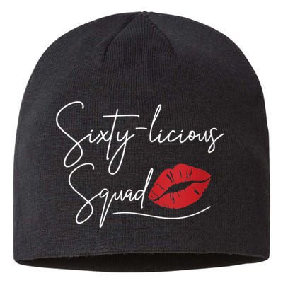 WoM.e.ns 60th Birthday, Sixty-licious Squad V-Neck Sustainable Beanie