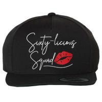 WoM.e.ns 60th Birthday, Sixty-licious Squad V-Neck Wool Snapback Cap