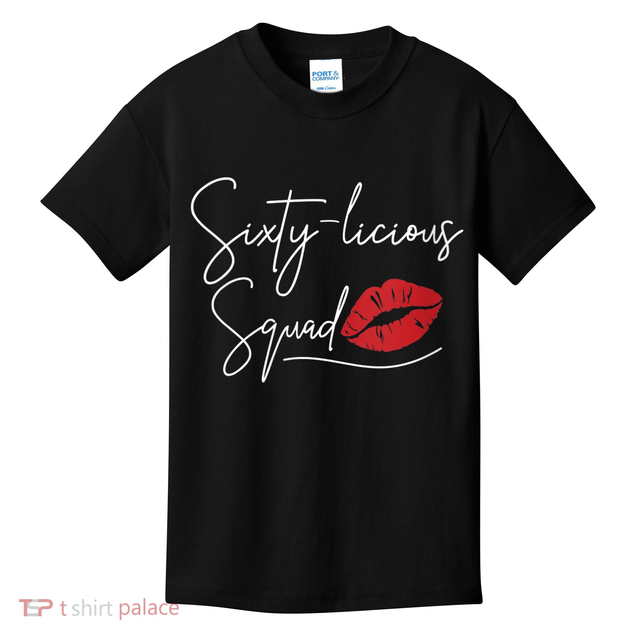 WoM.e.ns 60th Birthday, Sixty-licious Squad V-Neck Kids T-Shirt