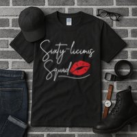Wo 60th Birthday, Sixty-licious Squad Tall T-Shirt