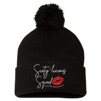 Wo 60th Birthday, Sixty-licious Squad Pom Pom 12in Knit Beanie
