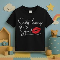 Wo 60th Birthday, Sixty-licious Squad Toddler T-Shirt