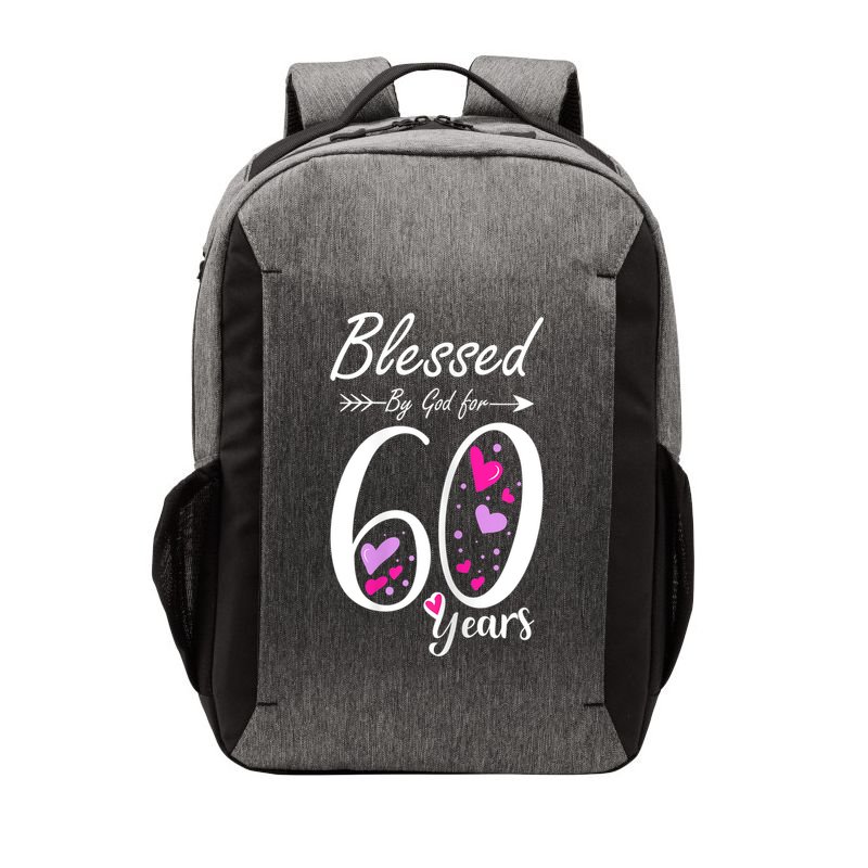 WoM.e.ns 60th Birthday Tee Gift and Blessed for 60 Years Birthday Vector Backpack