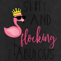 Wo 60th Birthday Gift Flamingo Fabulous Hat