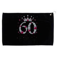 WoM.e.ns 60 years old It's my Birthday WoM.e.n 60th Birthday Funny gift Grommeted Golf Towel