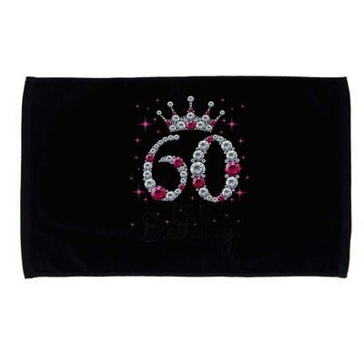 WoM.e.ns 60 years old It's my Birthday WoM.e.n 60th Birthday Funny gift Microfiber Hand Towel