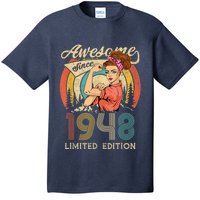 Wo 75th Birthday Present gifts ideas, Vintage Retro Best of 1948 T-Shirt