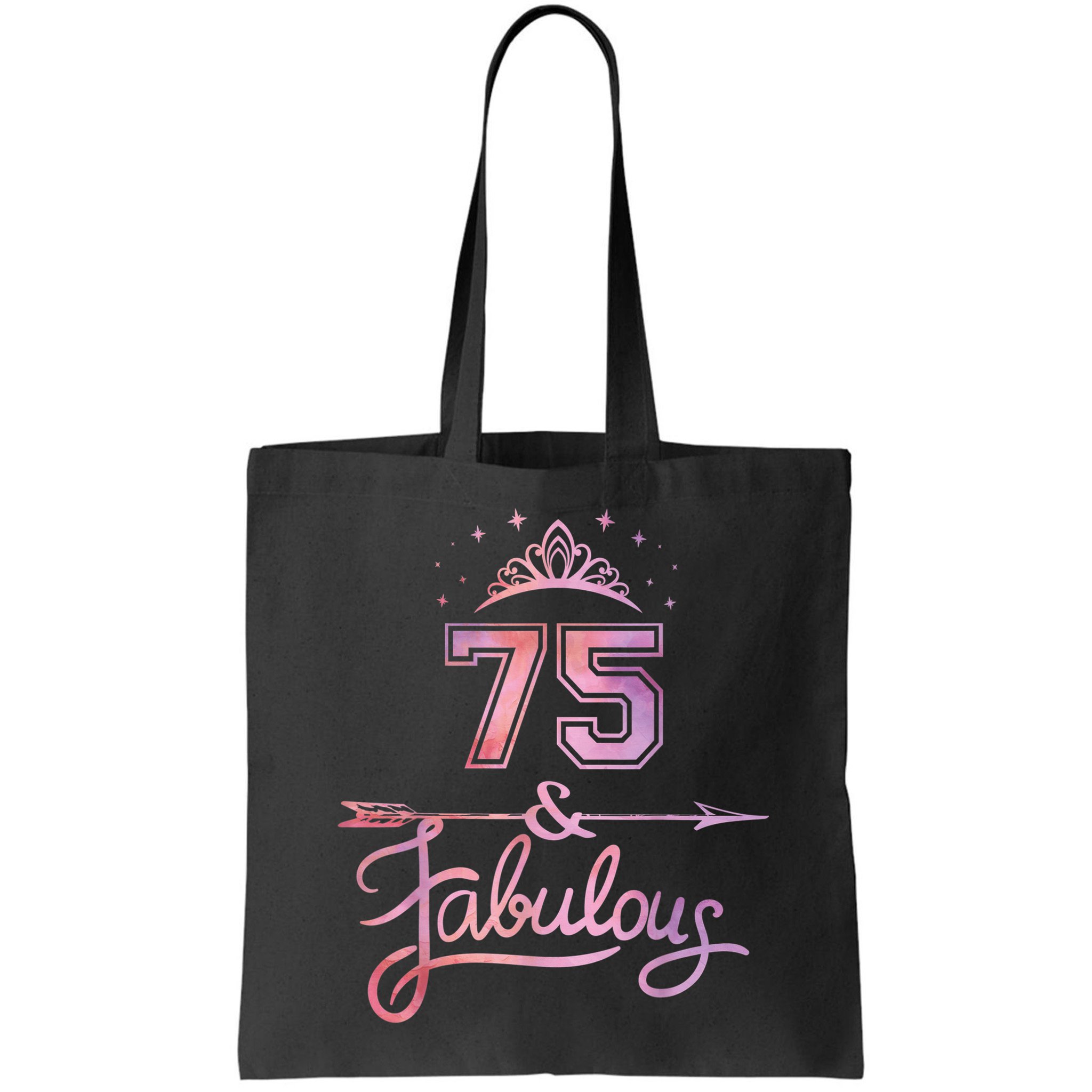 Wo 75 Years Old And Fabulous Happy 75th Birthday Present Bag