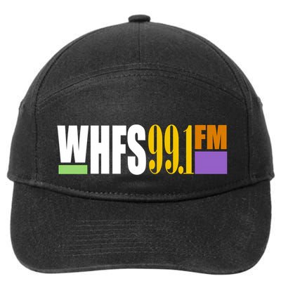 Whfs 99.1 Fm Washington Dc Radio Station Later Logo 7-Panel Snapback Hat