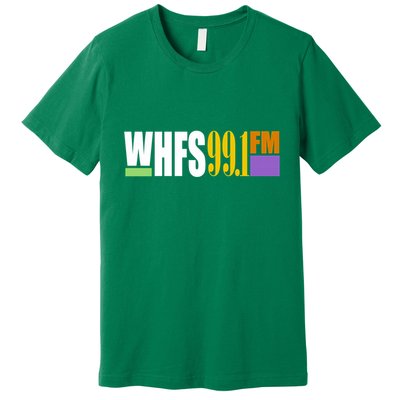Whfs 99.1 Fm Washington Dc Radio Station Later Logo Premium T-Shirt