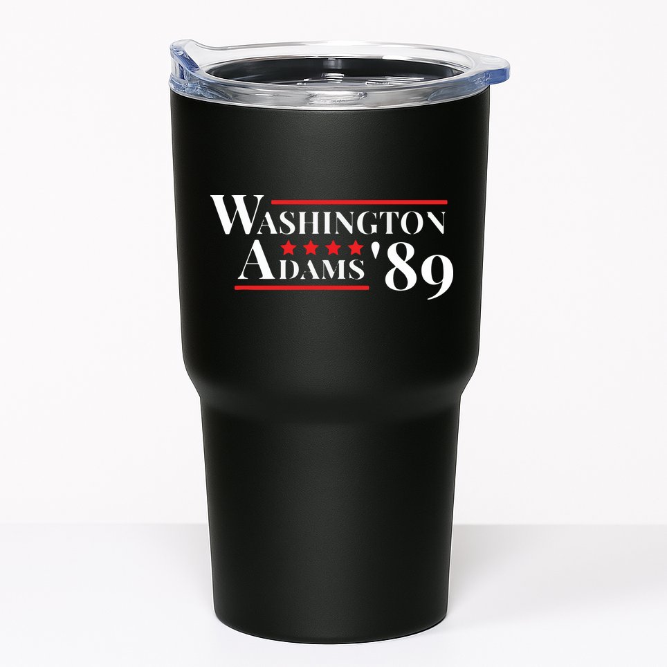 Washington Adams 1789 American Presidents Day US History Tumbler