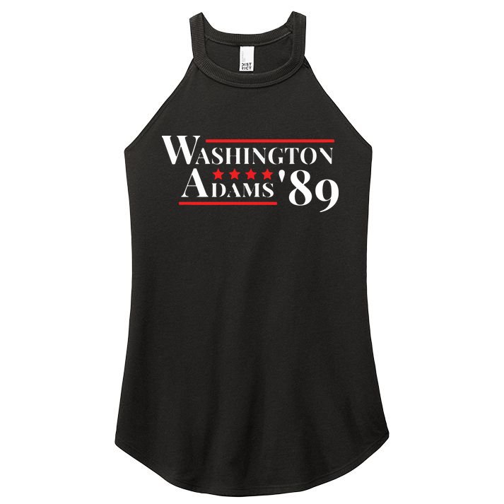 Washington Adams 1789 American Presidents Day US History Women's Perfect Tri Rocker Tank