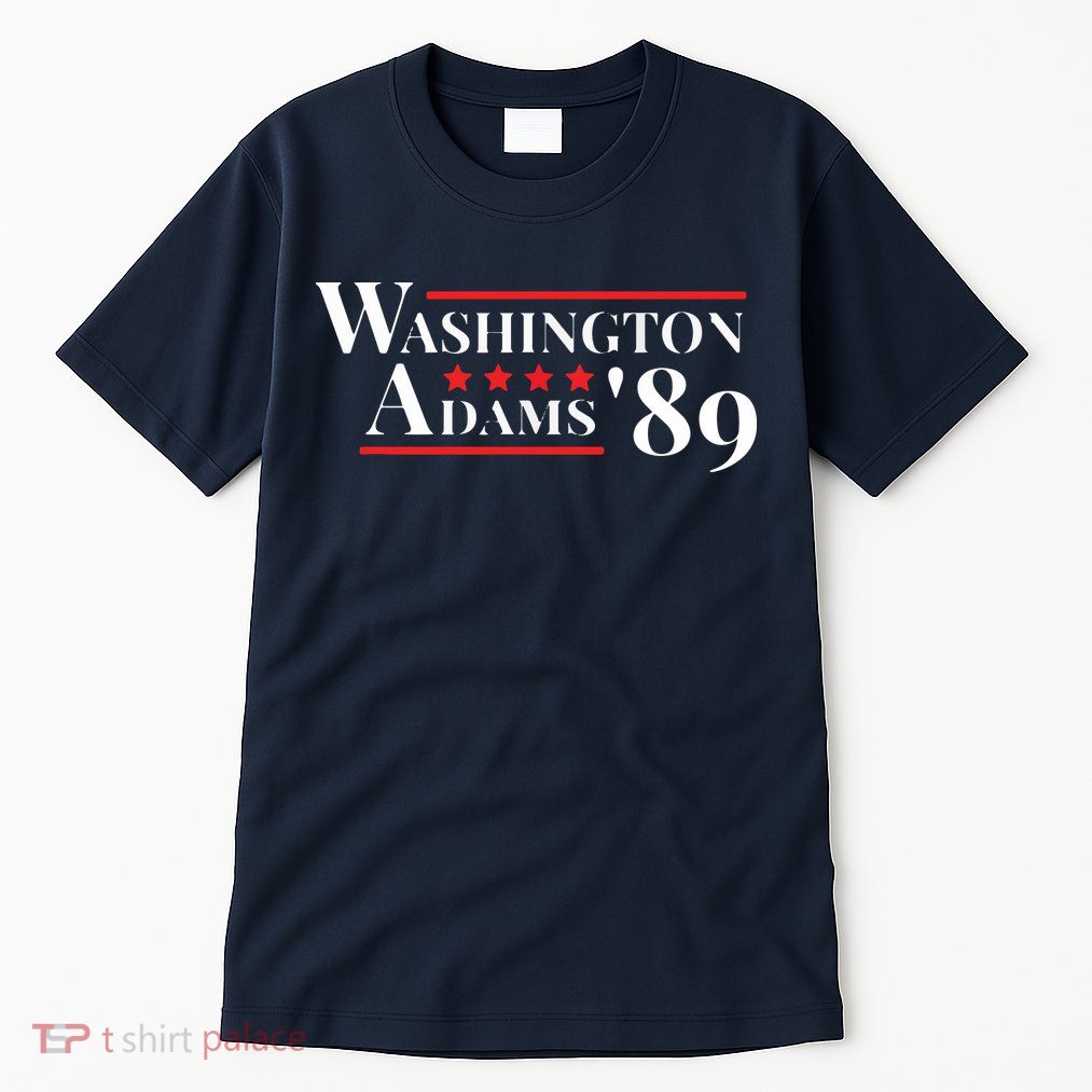 Washington Adams 1789 American Presidents Day US History Tall T-Shirt