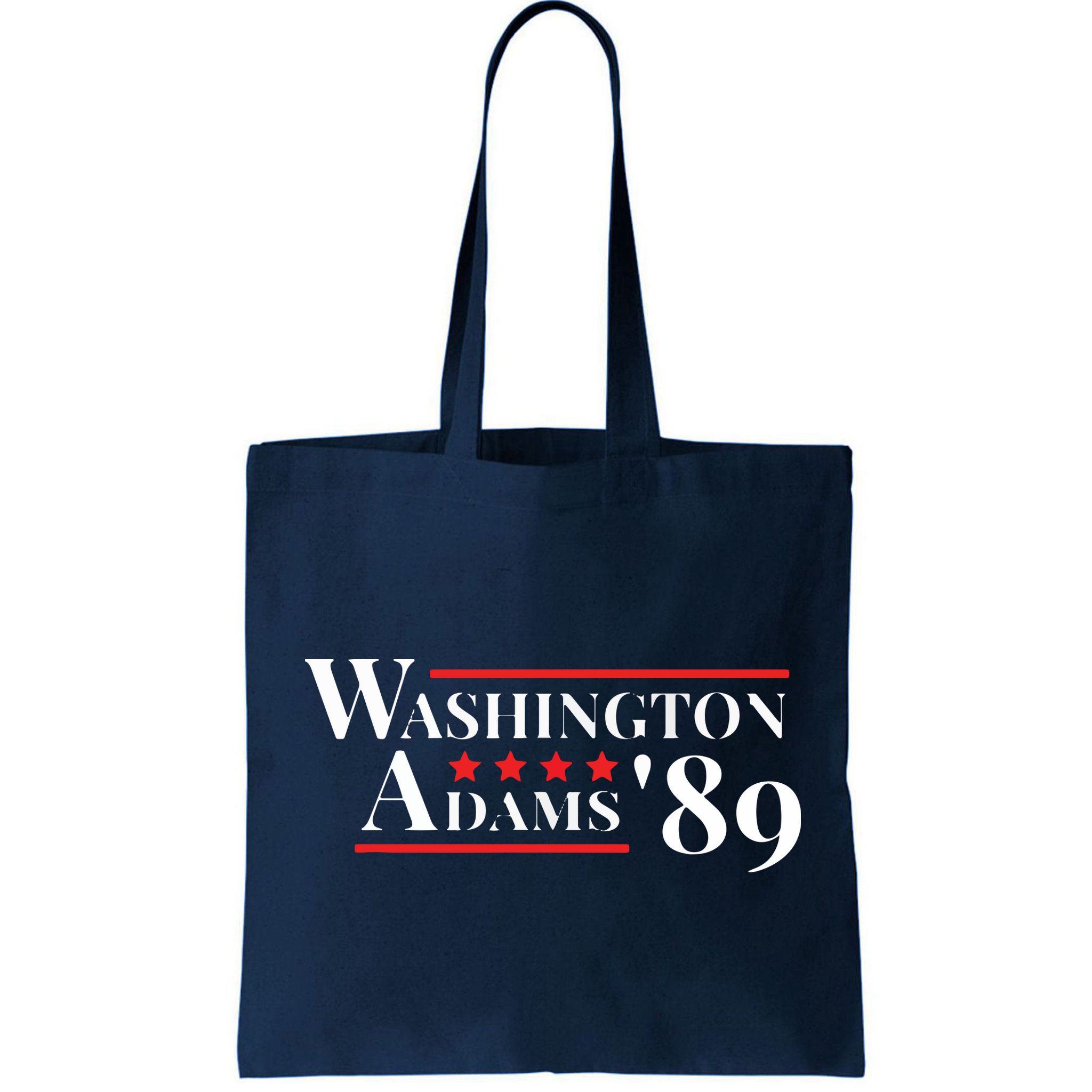 Washington Adams 1789 American Presidents Day US History Bag