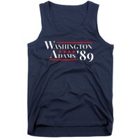 Washington Adams 1789 American Presidents Day US History Tank Top