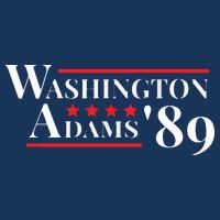 Washington Adams 1789 American Presidents Day US History Toddler T-Shirt