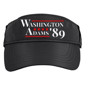 Washington Adams 1789 American Presidents Day Us History Adult Drive Performance Visor