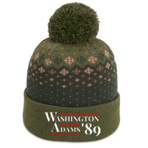 Washington Adams 1789 American Presidents Day Us History The Baniff Cuffed Pom Beanie