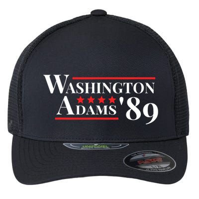 Washington Adams 1789 American Presidents Day Us History Flexfit Unipanel Trucker Cap