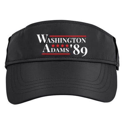Washington Adams 1789 American Presidents Day Us History Adult Drive Performance Visor